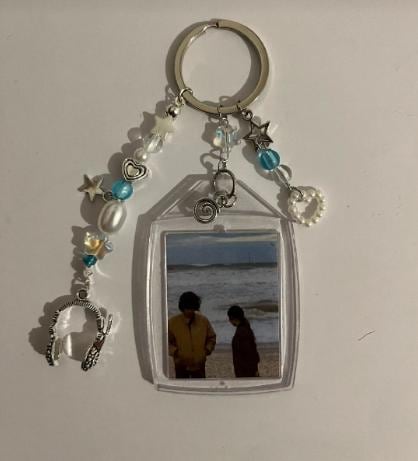Custom Picture Keychain – Personalized Double-Sided Photo Key Ring Gift Charm