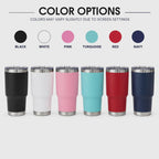 Personalized Hydro Flask Water Bottle – Custom Laser Engraved Tumbler